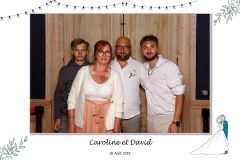 PhotoBooth Mariage - Caroline & David - christophehetuin.com photographe & vidéaste mariage famille entreprise
