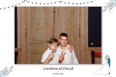 PhotoBooth Mariage - Caroline & David - christophehetuin.com photographe & vidéaste mariage famille entreprise