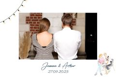 PhotoBooth Mariage - Jeanne & Arthur - christophehetuin.com photographe & vidéaste mariage famille entreprise