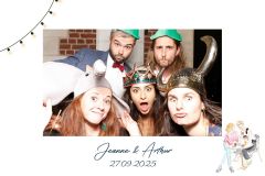 PhotoBooth Mariage - Jeanne & Arthur - christophehetuin.com photographe & vidéaste mariage famille entreprise