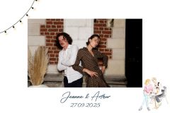 PhotoBooth Mariage - Jeanne & Arthur - christophehetuin.com photographe & vidéaste mariage famille entreprise